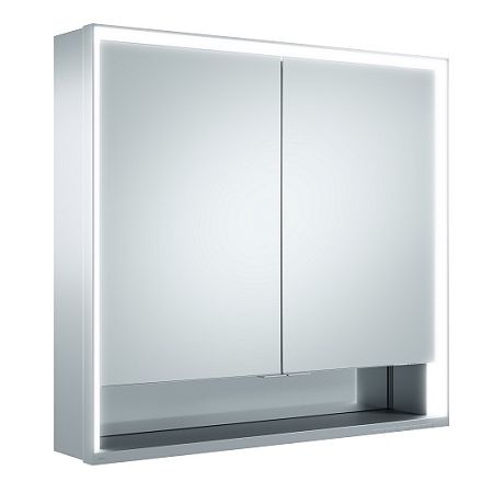 Keuco Royal Lumos Зеркальный шкаф с подсветкой 800 х 735 х 165 мм, для монтажа на стене