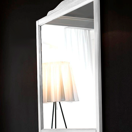 Kerasan Retro Зеркало в деревянной раме 92xh116см, цвет: matt (белый матовый)