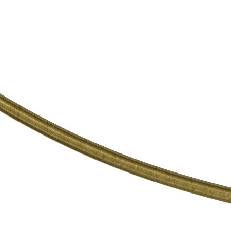 Полка выгнутая Сунержа 470, Состаренная бронза