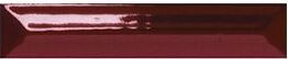 Керамическая плитка Tonalite Diamante Lestello Berlino Bordeaux 3X15 Lucida