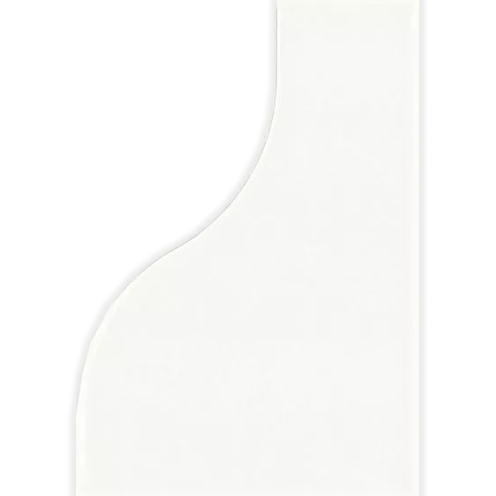 Equipe Керамическая плитка Curve White 8,3x12x0,83  Gloss купить в Москве: интернет-магазин StudioArdo