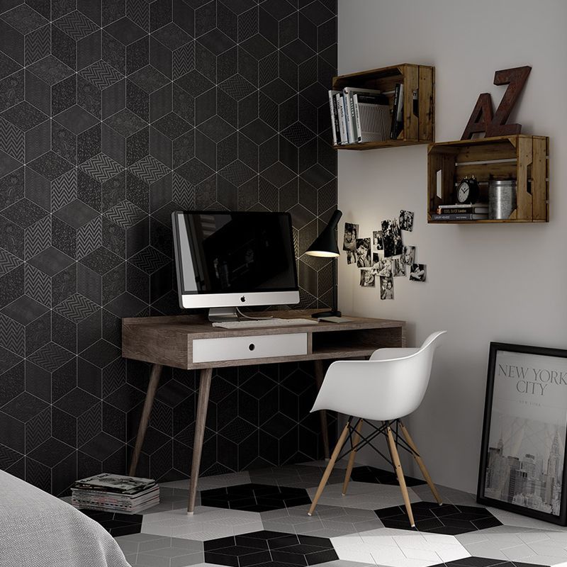 Керамогранит Equipe Rhombus Black Smooth Mat 14x24 купить в Москве: интернет-магазин StudioArdo