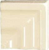 Керамическая плитка Tonalite Diamante Angolo Specchio Bordo Bianco 8X8 Lucida