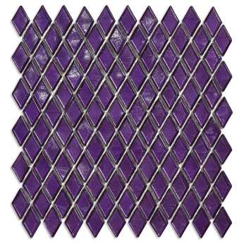 Мозаика Sicis Diamond Golconda 25.9x26.6 см, Gloss,  толщина 4 мм 