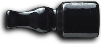 Ceramica Grazia Керамическая плитка Vintage Final Angolo Black 6,5x2