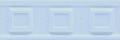 Вставка Ceramiche Grazia Boiserie Square Genziana 6,5x20