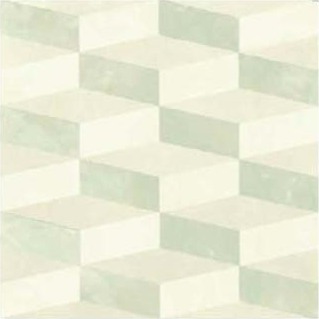 Керамогранит Mutina Azulej Cubo Bianco Matt 20x20