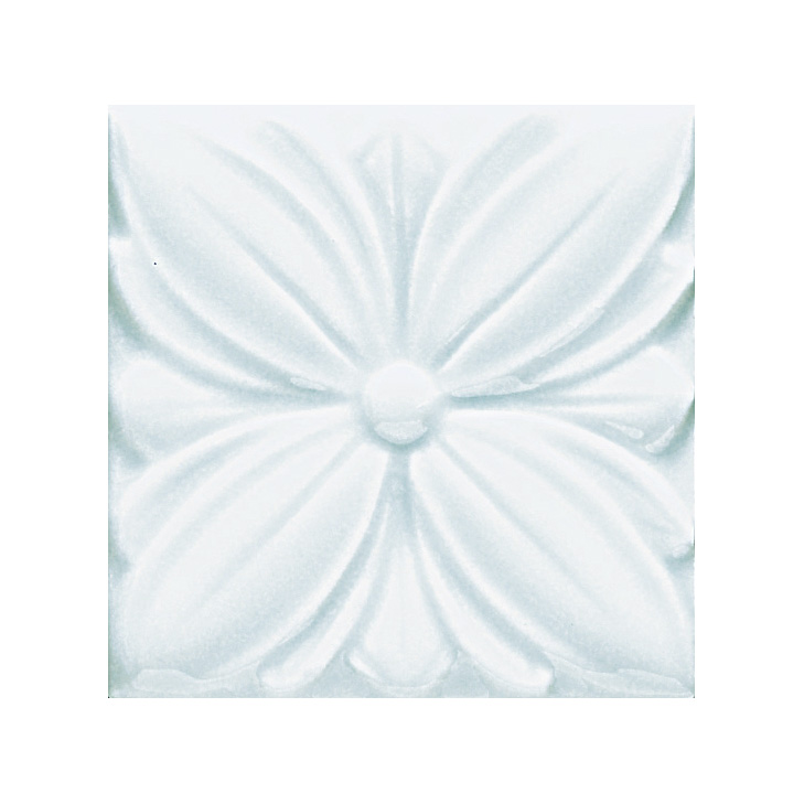 Вставка Ceramiche Grazia Melange Tozzetto Alloro Light Blue 6,5x6,5 купить в Москве: интернет-магазин StudioArdo