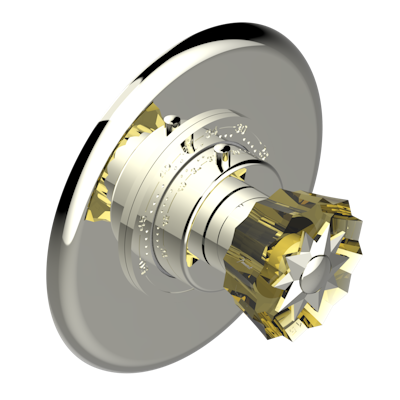 Ручка регулировки THG Mille Nuits - Champagne crystal для термостата EUROTHERM N°8105N, 8200N, 8300