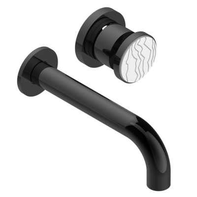 Комплект отделки для встраиваемого смесителя THG Yoko Ice для раковины с изливом, без слива