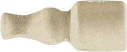 Вставка Ceramiche Grazia Epoque Angolo Finale Ivory Craquele 2x6,5