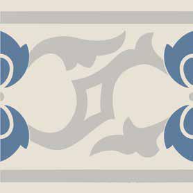 Керамогранит Etruria Vintage  Pattern 20 Край 20x20см