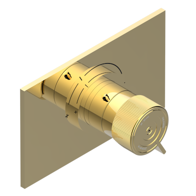 Ручка регулировки THG Zoom.7 для термостата THG, арт.5100A 1/2" и 5200A 3/4"