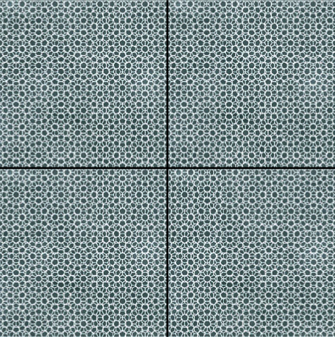 Керамогранит Mutina Azulej Renda Nero Matt 20x20 купить в Москве: интернет-магазин StudioArdo