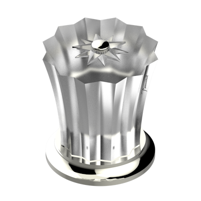 Вентиль THG Mille Nuits - Clear crystal 3/4", устанавливаемый на борту