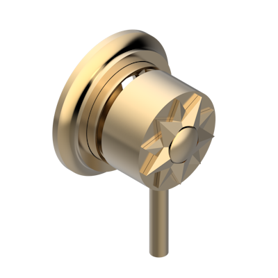 Внешняя часть смесителя THG Mille Nuits - Clear crystal для душа однорычажного встраиваемого в стену