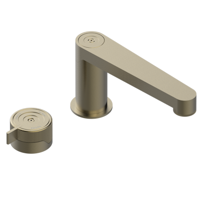 Смеситель THG Zoom.7 с прогрессивным картриджем для раковины на 2 отверстия с краном, без донного клапана