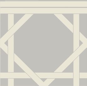 Керамогранит Etruria Vintage Pattern 8 Край 20x20см