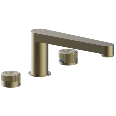 Смеситель для ванны  THG Zoom.5 на 3 отверстия устанавливаемый на борту - излив СУПЕР ГОЛИАФ