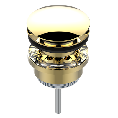 Слив-перелив THG Mille Nuits - Clear crystal для раковины с решеткой