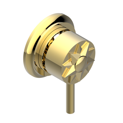 Внешняя часть смесителя THG Mille Nuits - Clear crystal для душа однорычажного встраиваемого в стену