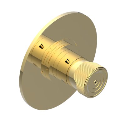 Ручка регулировки THG Zoom.5 с круглой накладкой для термостата THG, арт.5100A 1/2" и 5200A 3/4"