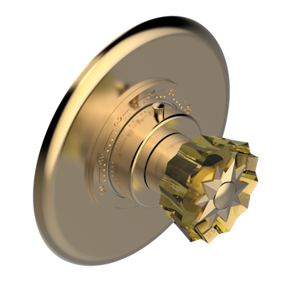 Ручка регулировки THG Mille Nuits - Champagne crystal для термостата EUROTHERM N°8105N, 8200N, 8300