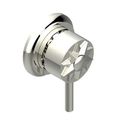 Внешняя часть смесителя THG Mille Nuits - Clear crystal для душа однорычажного встраиваемого в стену