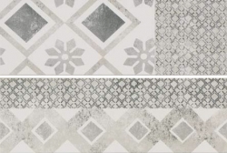 Cerim Керамический декор Vintage Decor Geometric Mix A Sage 25x75