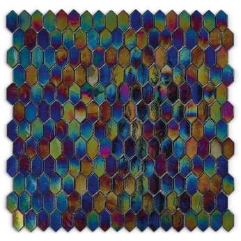 Мозаика Sicis Crystal Ametrino Item 1 30,4x30см, толщина  4 mm