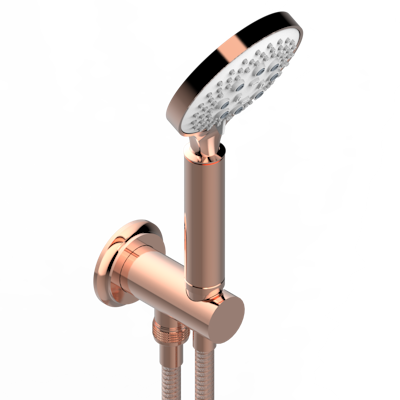 Душ ручной THG Mille Nuits - Clear crystal стильный встраиваемый в стену, шланг и патрубок для душа с крючком