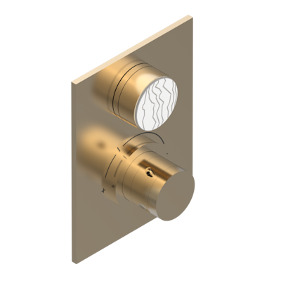 Ручки регулировки THG Yoko Ice для термостата THG с вентилем арт.5300AE