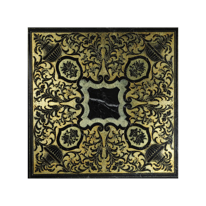 Мраморная плитка Akros Axioma Aeras T Nero Marquinia Gold 40x40 купить в Москве: интернет-магазин StudioArdo