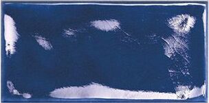 Керамическая плитка Tonalite Krakle Tavella Blu 7,5X15 Lucida