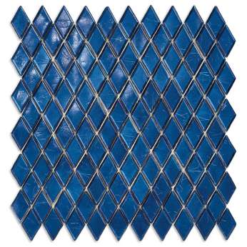 Мозаика Sicis Diamond Iolite 25.9x26.6 см, Gloss,  толщина 4 мм