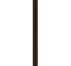 LaDiva Керамический бордюр Coprispigolo Liscia Caffe 1x15 Sat