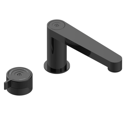 Смеситель THG Zoom.7 с прогрессивным картриджем для раковины на 2 отверстия с краном, без донного клапана