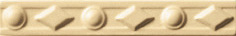 Бордюр Ceramiche Grazia Electa Diamantato Apricot Matt 3x20