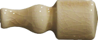 Бордюр Ceramiche Grazia Maison Angolo Finale Noix Craquele 2x6,5