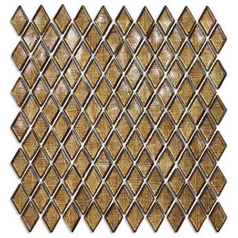 Мозаика Sicis Diamond Umbo 25.9x26.6 см, Gloss,  толщина 4 мм 