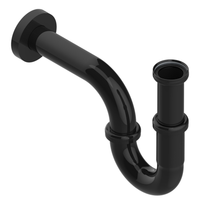 Сифон THG Mille Nuits - Clear crystal регулируемый "P"-образный - высота : от 140 мм до 195 мм