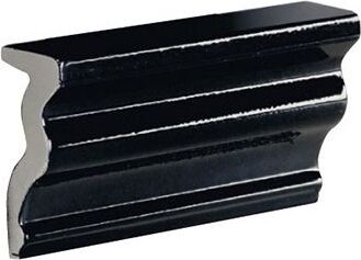 Керамическая плитка Tonalite Diamante Bordo Nero 8X15 Lucida