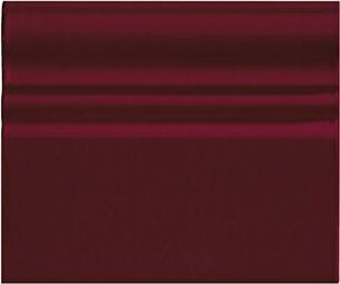 Керамическая плитка Tonalite Diamante Battiscopa Bordeaux 12,5X15 Lucida