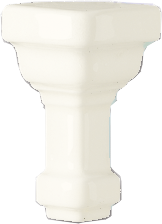 Вставка Ceramiche Grazia Essenze Angolo Esterno Parete Capitello Magnolia 3x7,5