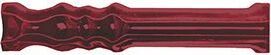 Керамическая плитка Tonalite Diamante Sguscio Interno Battiscopa Bordeaux 2X12 Lucida