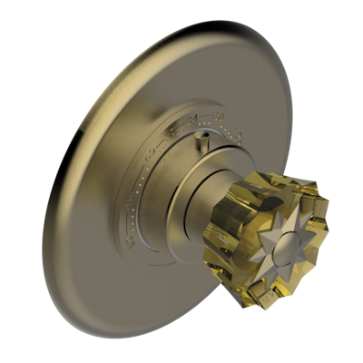 Ручка регулировки THG Mille Nuits - Champagne crystal для термостата EUROTHERM N°8105N, 8200N, 8300