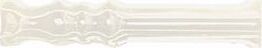Керамическая плитка Tonalite Diamante Sguscio Interno Battiscopa Bianco 2X12 Lucida