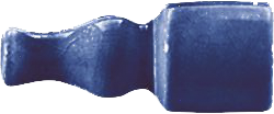 Вставка Ceramiche Grazia Epoque Angolo Finale Diamantato Cobalt Craquele 2x6,5
