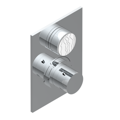 Ручки регулировки THG Yoko Ice для термостата THG с вентилем арт.5300AE