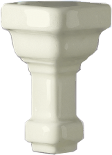 Вставка Ceramiche Grazia Essenze Angolo Esterno Capitello Felce 3x7,5